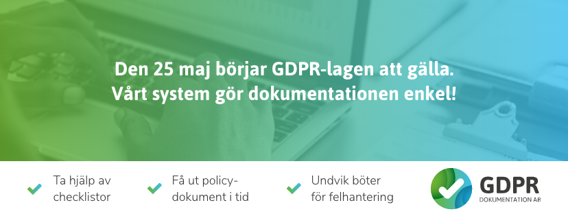 GDPR-dokumentation.se